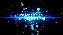 sought the lord